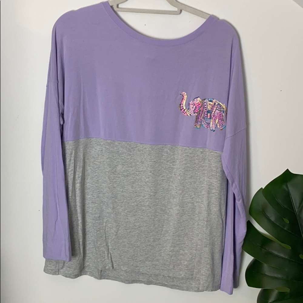 NWOT Lily Pulitzer Elephant FINN SHIRT